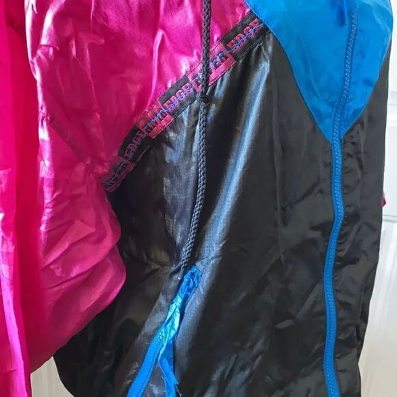 Vintage Retro River Edge Windbreaker Jacket - Picture 3 of 10